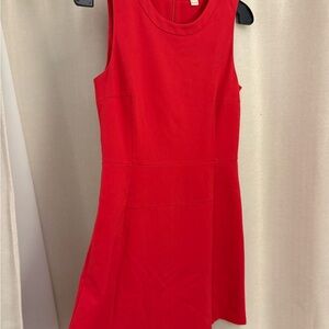 J. Crew Vibrant Red Mini Dress